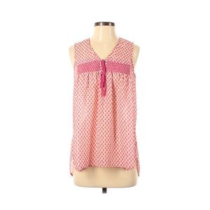 Plenty by Tracy Reese Pink and White Flowy Top